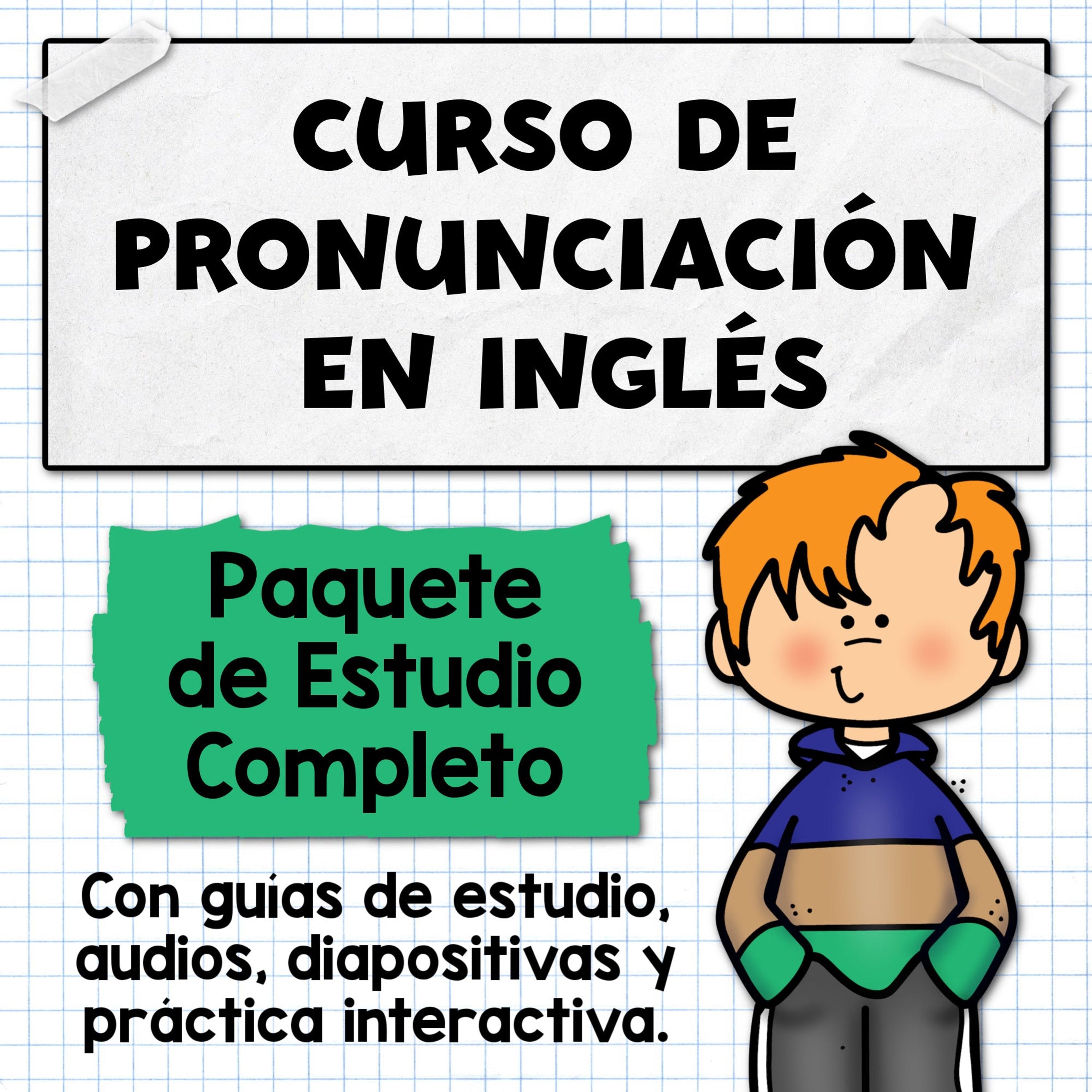 Curso de Pronunciación en Inglés – Paquete de Estudio Completo